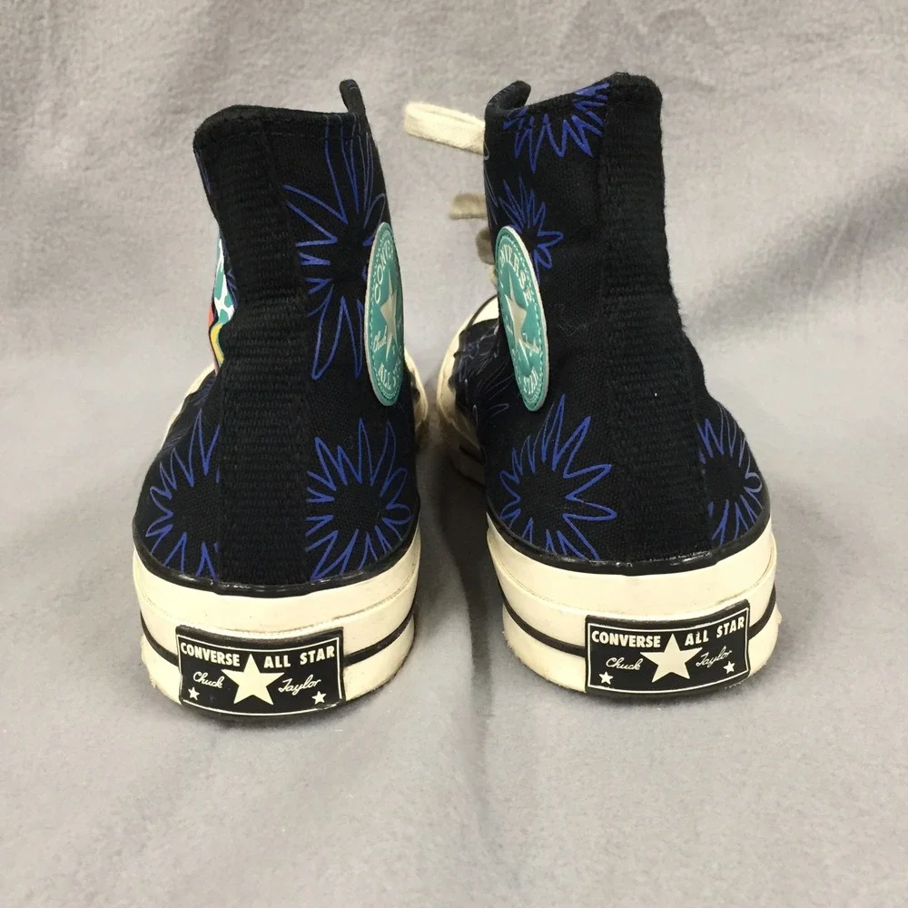 Converse‎ Chuck 70 High Top Unity Black Blue Teal Sneakers Mens 7 Womens 9